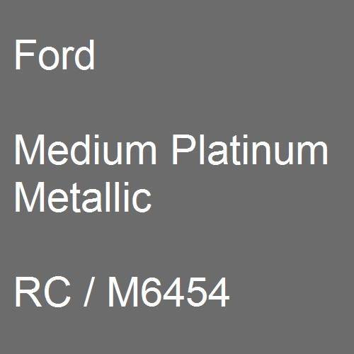 Ford, Medium Platinum Metallic, RC / M6454.